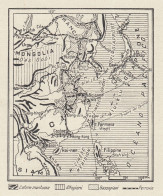 Cina E Giappone - Mappa D'epoca - 1936 Vintage Map - Carte Geographique