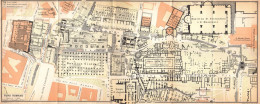 Roma, Foro Romano, Pianta Della Città, Carta Geografica Epoca, Vintage Map - Carte Geographique