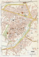 Terni, Pianta Della Città, Mappa Epoca, Vintage Map - Geographische Kaarten