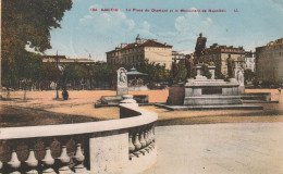 Ajaccio 2A (10371) La Place Du Diamant Et Le Monument De Napoléon + La Place Du Diamant - Ajaccio