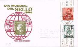 54980. Carta VALENCIA 1964. Sello Plan Sur - Cartas & Documentos