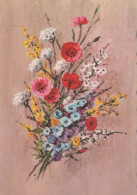 FIORI Vintage Cartolina CPSM #PBZ404.IT - Flowers