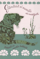 GATTO KITTY Animale Vintage Cartolina CPSM #PBQ922.IT - Cats