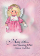 ANGELO Natale Vintage Cartolina CPSM #PBP314.IT - Angeli