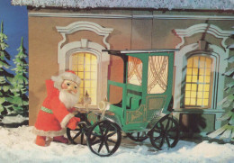 BABBO NATALE Buon Anno Natale Vintage Cartolina CPSM #PBB283.IT - Santa Claus