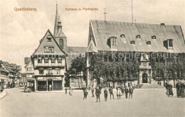 73584166 Quedlinburg Rathaus Marktplatz Quedlinburg - Altri & Non Classificati