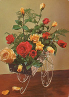 FIORI Vintage Cartolina CPSM #PAS661.IT - Bloemen