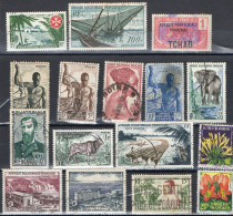 A.E.F.. Timbres Divers - Various Stamps -Verschillende Postzegels XX - Usati