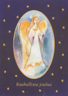 ANGELO Buon Anno Natale Vintage Cartolina CPSM #PAJ230.IT - Angels