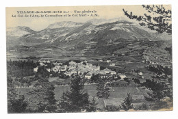 CPA écrite En 1923 -VILLARD-DE-LANS - Vue Générale - Le Col De L'Arc, Le Cornafion Et Le Col Vert - Edit. A. Mollaret - - Villard-de-Lans