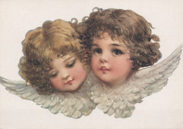 ANGELO Buon Anno Natale Vintage Cartolina CPSM #PAH280.IT - Angels