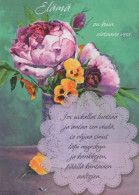 FLORES Vintage Tarjeta Postal CPSM #PBZ763.ES - Fleurs