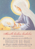 Virgen María Virgen Niño JESÚS Religión Vintage Tarjeta Postal CPSM #PBQ017.ES - Virgen Maria Y Las Madonnas