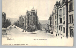 7000 STUTTGART - UHLANDSHÖHE, Wera- Und Schützenstrasse, Ca. 1905 - Stuttgart