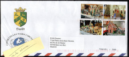 BERMUDES BERMUDA  Enveloppe Cover 4 Stamps Bermuda Greetings - Bermuda