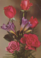 FLORES Vintage Tarjeta Postal CPSM #PAS597.ES - Flowers