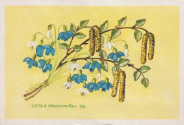 FLORES Vintage Tarjeta Postal CPSM #PAS474.ES - Fleurs