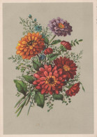 FLORES Vintage Tarjeta Postal CPSM #PAR333.ES - Blumen