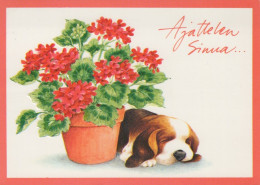 PERRO Animales Vintage Tarjeta Postal CPSM #PAN705.ES - Dogs