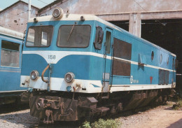 TREN TRANSPORTE Ferroviario Vintage Tarjeta Postal CPSM #PAA700.ES - Trains