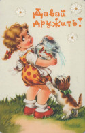 ENFANTS ENFANTS Scène S Paysages Vintage Carte Postale CPSMPF #PKG685.FR - Escenas & Paisajes
