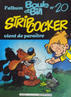 Publicité De Presse ; Parution Bd Boule Et Bill Tome 20 - Werbung