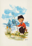 ENFANTS ENFANTS Scène S Paysages Vintage Postal CPSM #PBT459.FR - Szenen & Landschaften