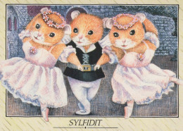 SOURIS Animaux Vintage Carte Postale CPSM #PBR249.FR - Otros & Sin Clasificación