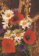 FLEURS Vintage Carte Postale CPSM #PAR213.FR - Flowers