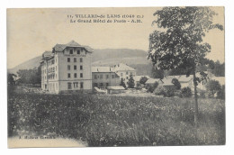 CPA - VILLARD-DE-LANS - Le Grand Hôtel De Paris - Edit. A. Mollaret - N° 11 - - Villard-de-Lans