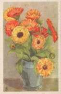 FLOWERS Vintage Ansichtskarte Postkarte CPA #PKE699.DE - Flowers