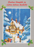 Neujahr Weihnachten Vintage Ansichtskarte Postkarte CPSM #PBN070.DE - Anno Nuovo