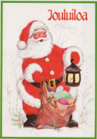 WEIHNACHTSMANN SANTA CLAUS Neujahr Weihnachten Vintage Ansichtskarte Postkarte CPSM #PBL519.DE - Santa Claus