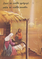 Jungfrau Maria Madonna Jesuskind Weihnachten Religion Vintage Ansichtskarte Postkarte CPSM #PBB727.DE - Jungfräuliche Marie Und Madona