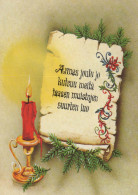 Neujahr Weihnachten BELL Vintage Ansichtskarte Postkarte CPSM #PAV348.DE - Año Nuevo