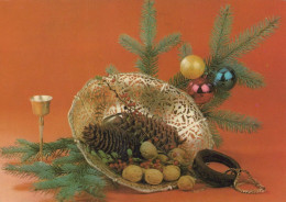 Neujahr Weihnachten Vintage Ansichtskarte Postkarte CPSM #PAT777.DE - Año Nuevo