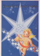 ENGEL Neujahr Weihnachten Vintage Ansichtskarte Postkarte CPSM #PAS720.DE - Anges