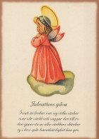 ENGEL WEIHNACHTSFERIEN Feiern & Feste Vintage Ansichtskarte Postkarte CPSM #PAJ293.DE - Angeli