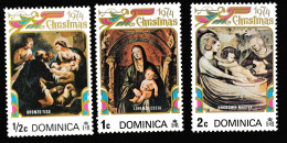Dominique 1974 YT 402-404 ** - Dominica (...-1978)
