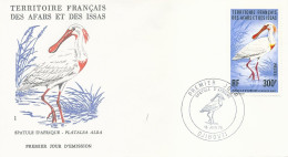 Enveloppe 1er Jour FDC Afars Et Issas N°430 Spatule D'Afrique - Djibouti - 15/06/1976 - Storia Postale