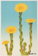 FLOWERS Vintage Postcard CPSM #PBZ700.GB - Flowers