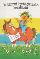 CHILDREN HUMOUR Vintage Postcard CPSM #PBV177.GB - Cartes Humoristiques