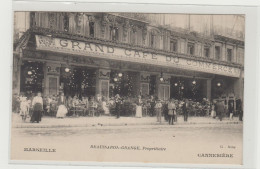 Marseille  Cannebiere Grand Café Du Commerce Beaussaron Grange - Zonder Classificatie