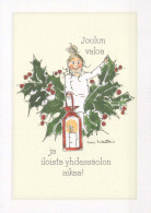 Happy New Year Christmas Vintage Postcard CPSM #PBM939.GB - Nieuwjaar