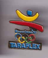 Pin's JO Barcelona 92 Logo Taraflex Réf 8427 - Jeux Olympiques