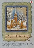 Happy New Year Christmas Vintage Postcard CPSM #PAT218.GB - Año Nuevo