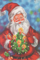 SANTA CLAUS CHRISTMAS Holidays Vintage Postcard CPSM #PAJ823.GB - Kerstman