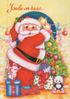 SANTA CLAUS CHRISTMAS Holidays Vintage Postcard CPSM #PAJ547.GB - Santa Claus