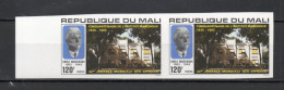 MALI    N° 520   NON DENTELE PAIRE    NEUF SANS CHARNIERE  COTE ? €    JOURNEE DES LEPREUX - Mali (1959-...)