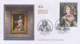 Enveloppe  FDC   1er  Jour   FRANCE    Grandes   Heures    HISTOIRE  DE  FRANCE  :  Marie - Thérése  D' AUTRICHE   2018 - 2010-2019